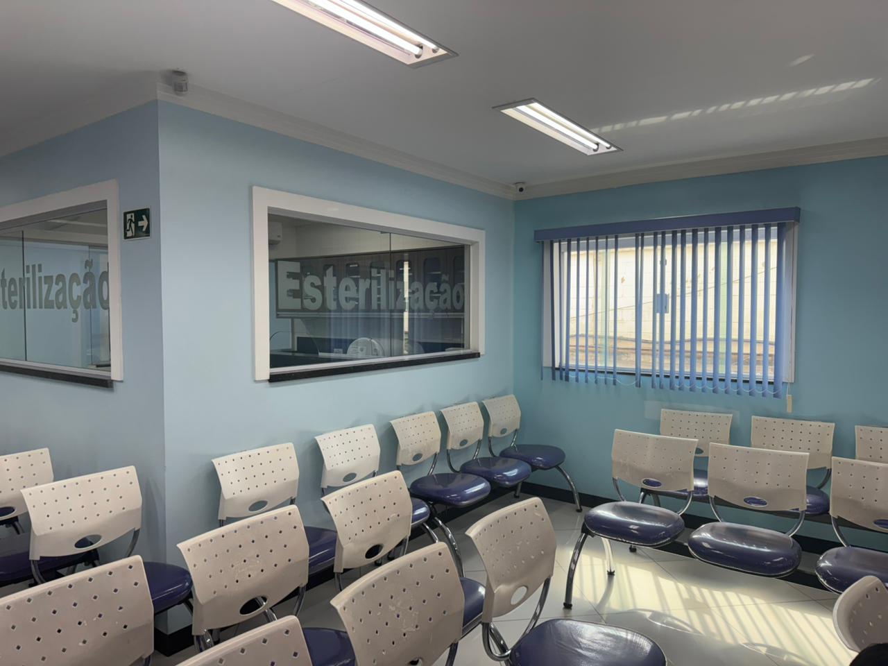 Sala de espera da Clínica Odontológica Cotia
